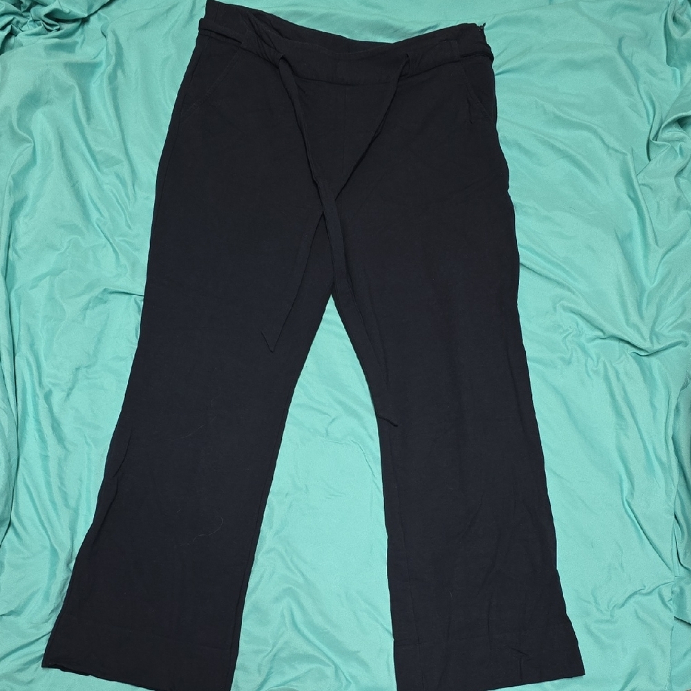 CAbi Black Wide Leg Women's Pants